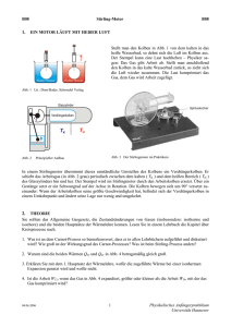 B08 Stirlingmotor - Praktikum Physik