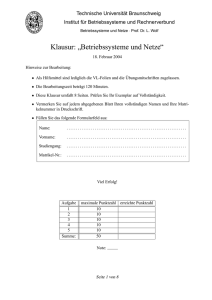 SS 2003 (Wdhg.) - Institut für Betriebssysteme und Rechnerverbund