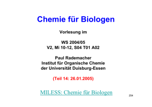 Vorlesungsskripte pdf/Chemie fuer Biologen