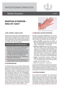 Marfan-Syndrom - Bundesärztekammer