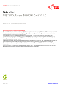 Datenblatt: FUJITSU Software BS2000 HSMS V11.0
