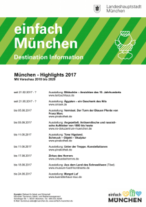 München - Highlights 2017