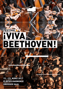 Programmheft »¡Viva Beethoven! - Elbphilharmonie Laeiszhalle