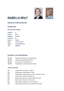 - Isabella Wolf