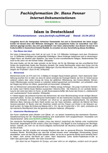 Islam in Deutschland