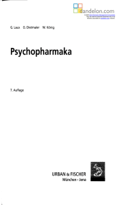 Psychopharmaka - ULB Darmstadt