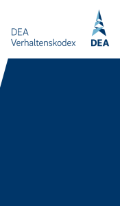 DEA Verhaltenskodex