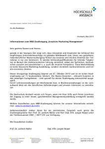 Kreatives Marketing Management