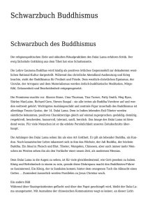 Schwarzbuch Buddhismus