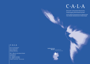 C·A·L·A - FH Münster