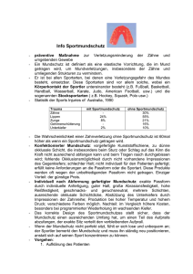 Info Sportmundschutz - Dr. Oona Sniegowski