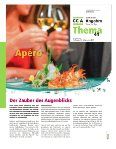 Apéro - CCA Angehrn