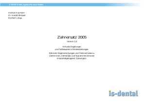 Zahnersatz 2005