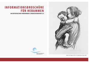informationsbrosch&uuml;re f&uuml;r hebammen