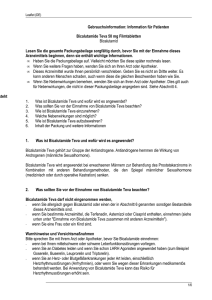 Gebrauchsinformation: Information für Patienten