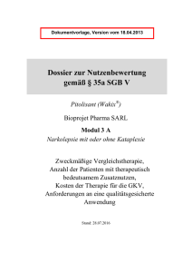 Modul 3 - Gemeinsamer Bundesausschuss