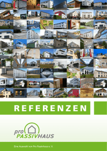 referenzen - Pro Passivhaus