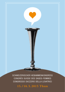 Kongressführer 2013 - Schweizerischer Hebammenverband