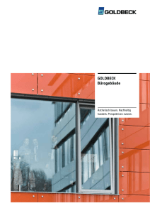 GOLDBECK Bürogebäude - Investieren in Sachsen