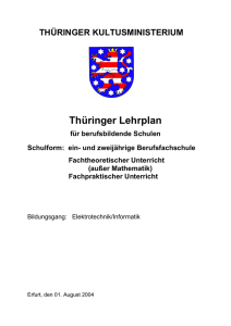 Thüringer Lehrplan