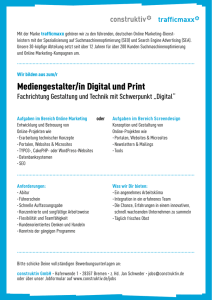 Mediengestalter/in Digital und Print