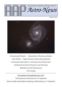 Ausgabe Juni 2016 - Sternwarte Bieselsberg