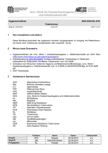 Tuberkulose - MedUni Wien
