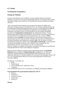 Geochemische Prospektion I (Text) - KIT