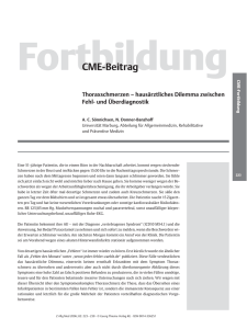 CME-Beitrag - Zeitschrift für Allgemeinmedizin