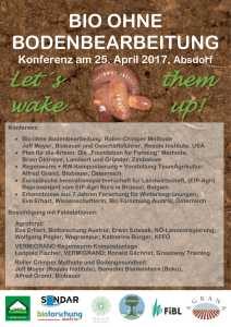 Anmeldeformular - Bio Forschung Austria
