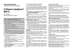 E-Vitamin-ratiopharm 600 IE