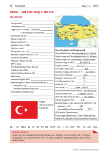 Türkei – auf dem Weg in die EU? - Schulbuchzentrum