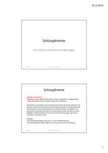 Schizophrenie - Ein Projekt von Holger Schmitte