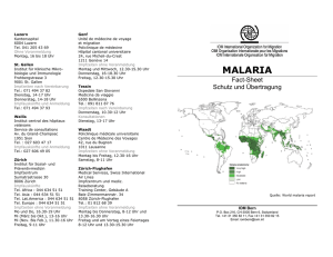 malaria - IOM Bern