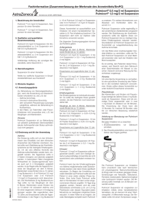 Pulmicort® 0,5 mg/2 ml Suspension Pulmicort® 1,0 mg/2