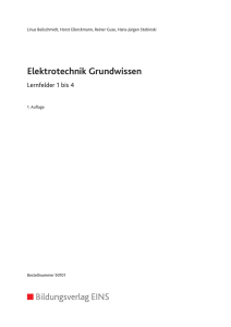Elektrotechnik Grundwissen - Schulbuchzentrum