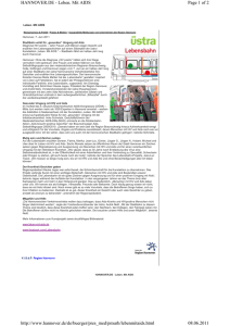 Artikel anzeigen - Leben. Mit AIDS