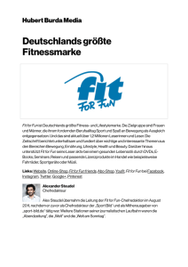 Deutschlands größte Fitnessmarke