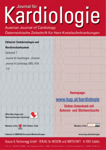 Editorial: Endokrinologie und Herzkreislaufsystem