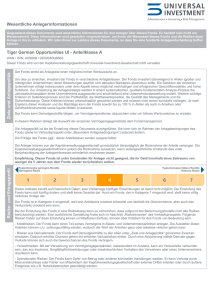 Wesentliche Anlegerinformationen Tiger German