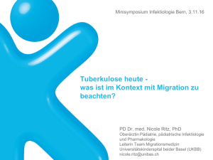 Tuberkulose Heute