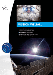 mission weltall