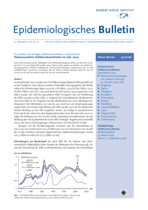 Epidemiologisches Bulletin 37 / 2006