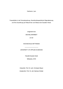 Hartmann, Lars Frauenbilder in der Fernsehwerbung