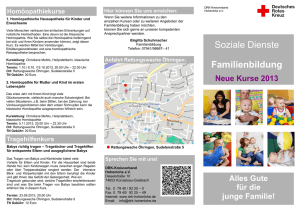 Soziale Dienste Familienbildung
