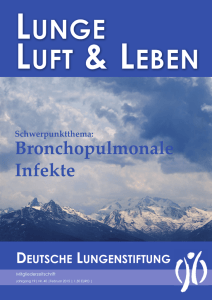 Lunge Luft und Leben Ausgabe 1 2015
