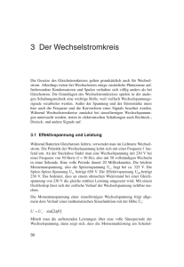 3 Der Wechselstromkreis