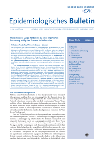 Epidemiologisches Bulletin