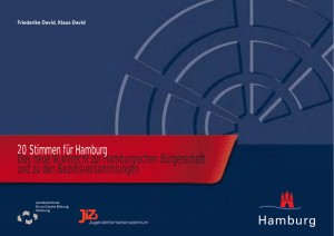 20 Stimmen für Hamburg - Wahlrechtbroschüre 2011