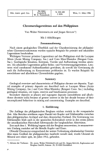 Chromerzlagerstätten auf den Philippinen